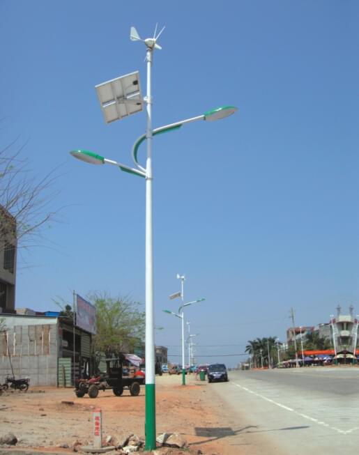 风光互补太阳能路灯 风光互补太阳能路灯