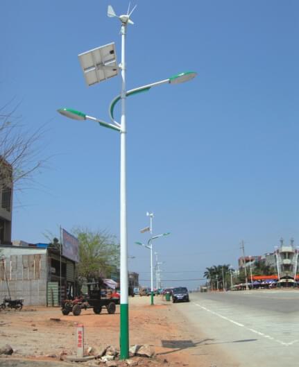 风光互补太阳能路灯 风光互补太阳能路灯