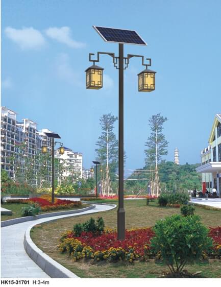 太阳能led庭院灯 太阳能led庭院灯