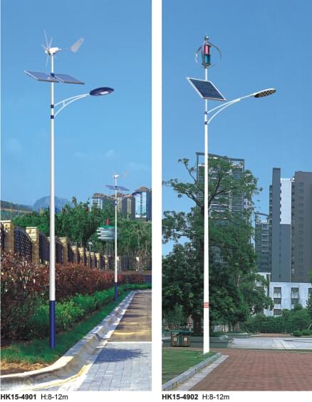 中山华可风光互补led路灯案例 中山华可风光互补led路灯案例