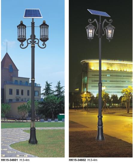 中山华可太阳能庭院灯