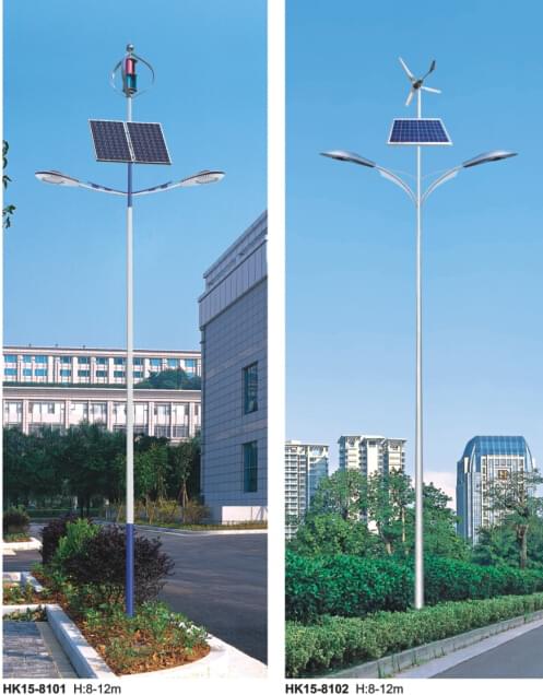 华可风光互补太阳能路灯 华可风光互补太阳能路灯