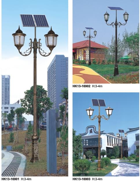 华可led太阳能庭院灯