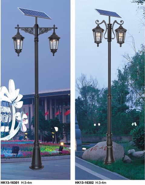 华可太阳能led庭院灯 华可太阳能led庭院灯