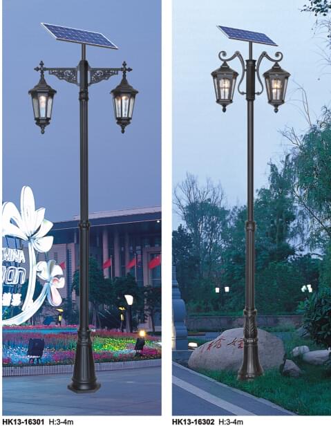 华可led太阳能庭院灯