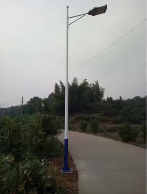 太阳能路灯安装图