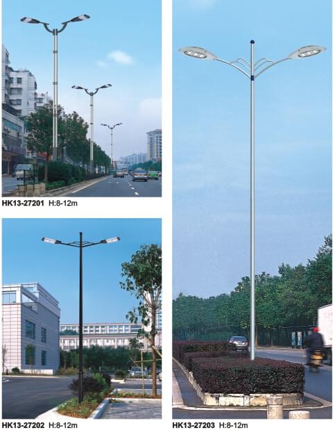 华可双头led路灯