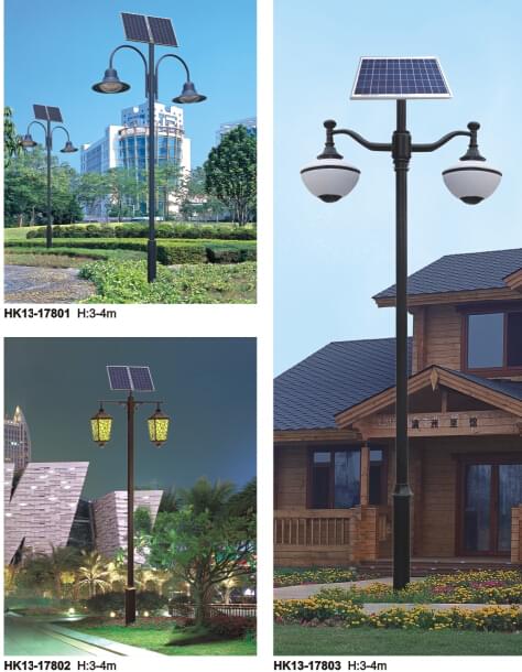 华可led太阳能庭院灯 华可led太阳能庭院灯