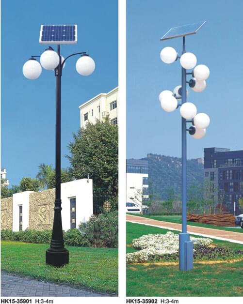 华可led太阳能庭院灯 华可led太阳能庭院灯