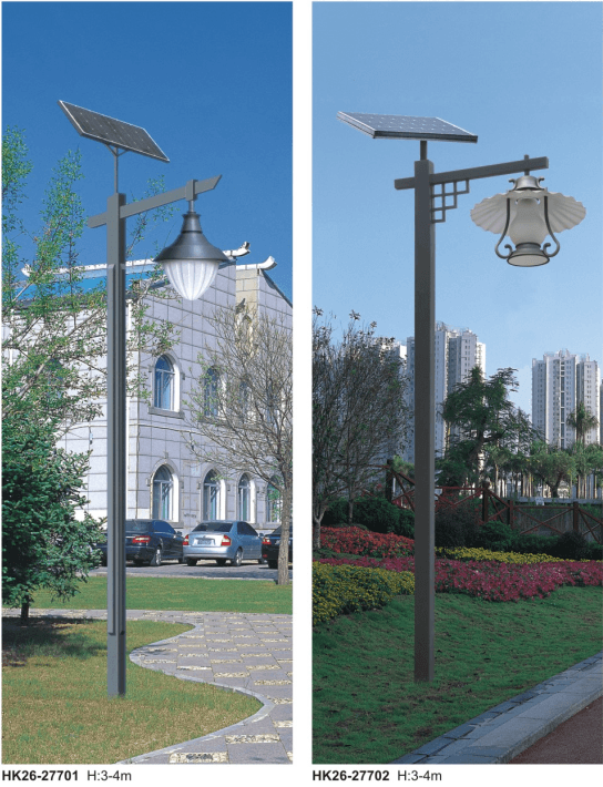 led太阳能庭院灯