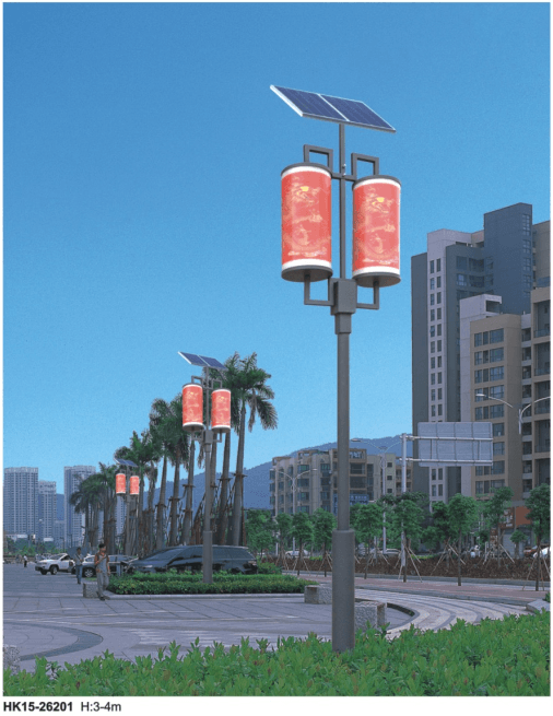 led太阳能庭院灯