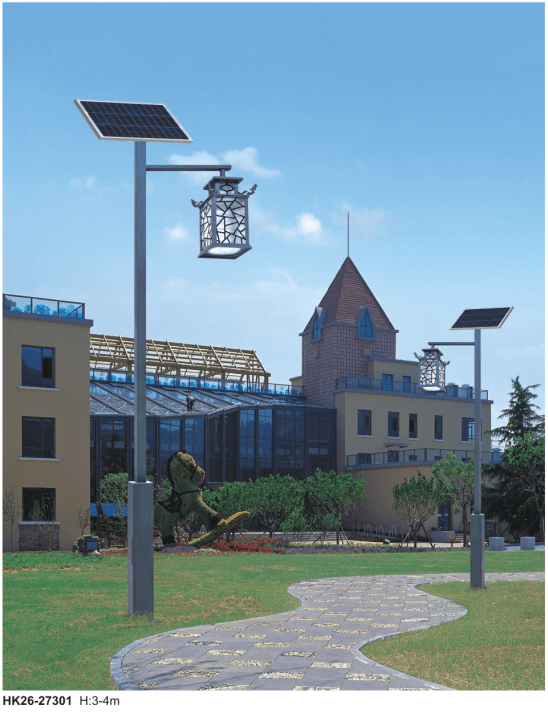 led太阳能庭院灯