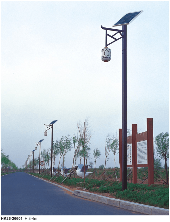 led太阳能庭院灯