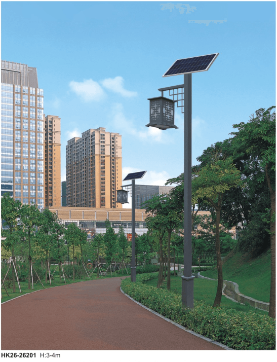 led太阳能庭院灯