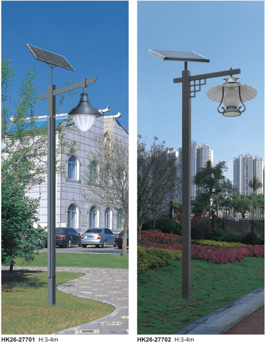 led太阳能庭院灯