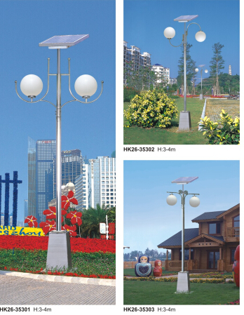 华可太阳能庭院灯 华可太阳能庭院灯
