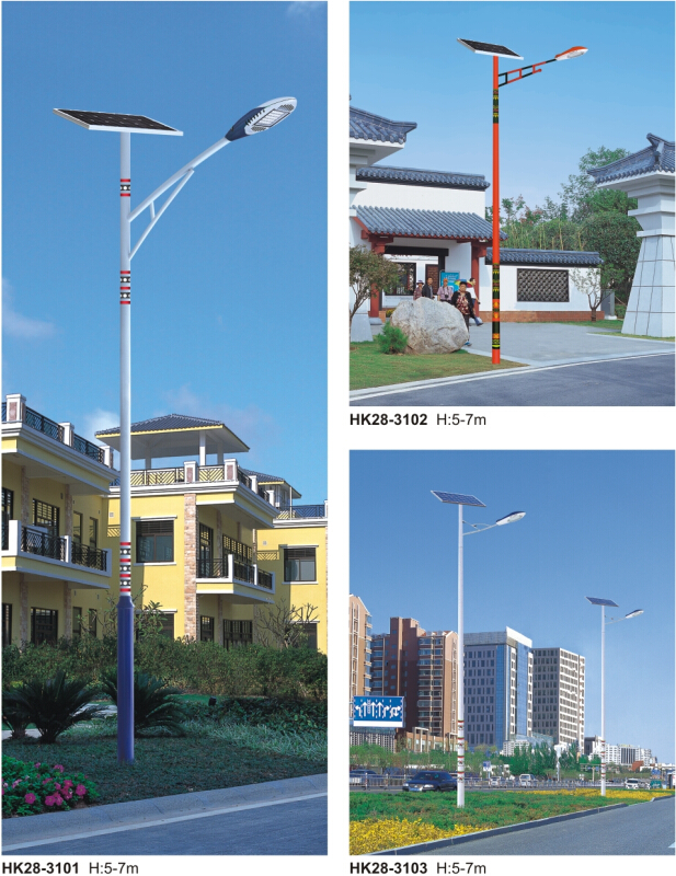 led亭亭玉立路灯