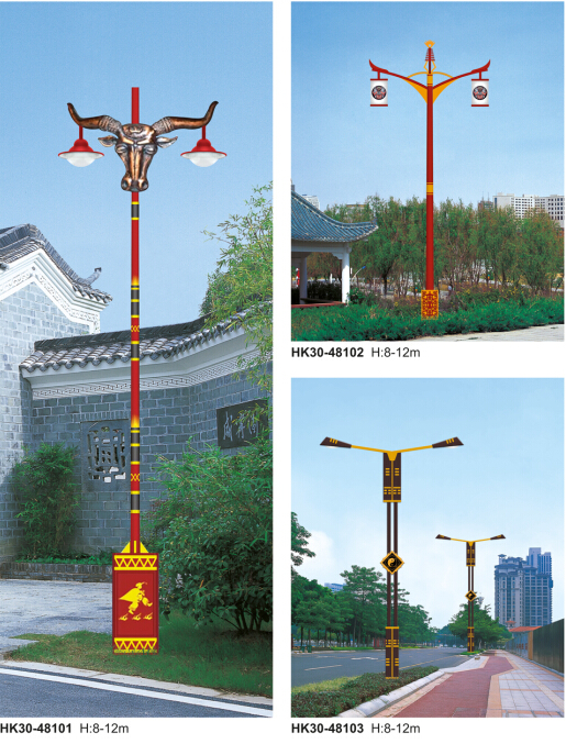 民族特色太阳能路灯 民族特色太阳能路灯