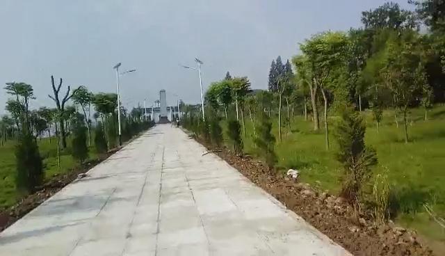 红色纪念园一角