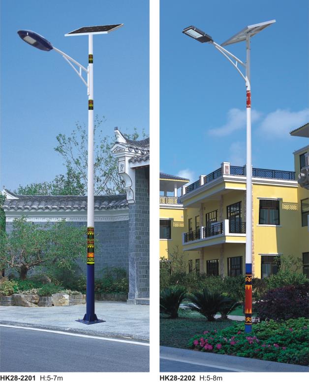 6米太阳能路灯