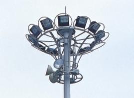 解析：升降式led高杆灯的配置结构