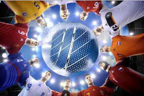 光伏发电站助战欧洲杯激情不断