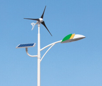 风光互补led路灯安装迎合国家节能、减排的号召