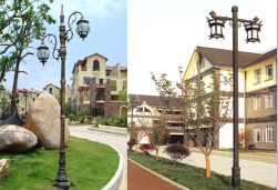 别墅那么美，庭院灯那么美，美美美美美~~