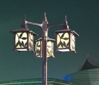 华可：led庭院灯安装一般间距多远才合适？