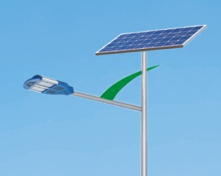 led太阳能路灯将‘阳光’储存到夜晚为大家照明