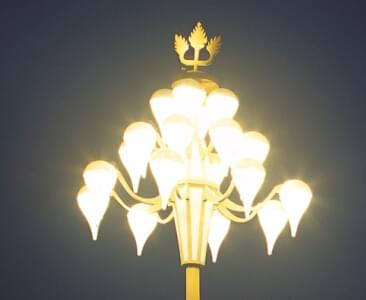 Led中华灯安装凸显富丽堂皇、高大上的景观效果