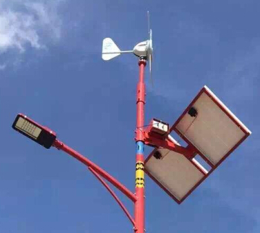 中山特色风光互补led路灯安装让道路更加光彩动人