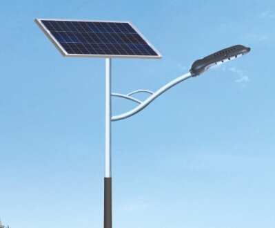 农村led太阳能路灯照明改善农村的旧风貌