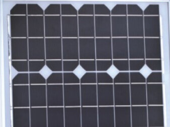 太阳能led路灯电池板外观区分单晶还是多晶？