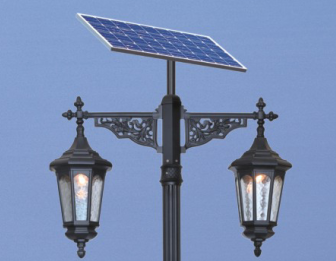 Led太阳能庭院灯的组建以及合适的安装地区