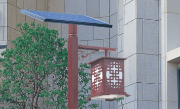 行业分析：Led太阳能庭院灯由哪些部件组建？