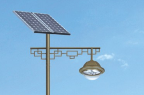 农村led太阳能路灯具备哪些优越性