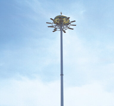 华可告诉你：led高杆灯灯杆材质类别