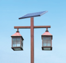 太阳能庭院灯充放电控制器可以延长蓄电池的使用寿命