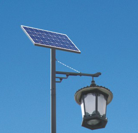 太阳能庭院灯为我们的生活增添色彩