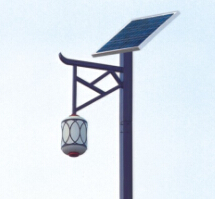 太阳能庭院灯的选材好坏直接影响到质量