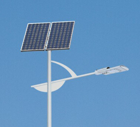 农村led太阳能路灯广泛应用在乡道小镇