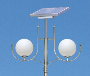 太阳能庭院灯化身“艺术品”？