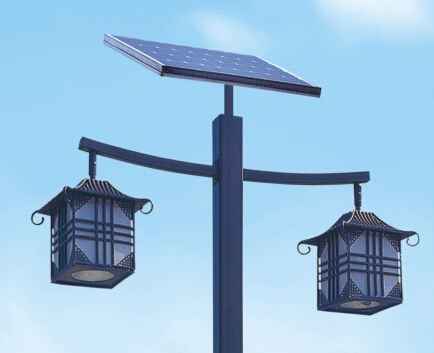 广场太阳能庭院灯的维护方法