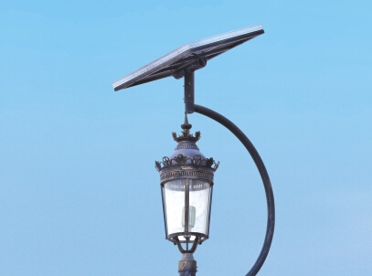 太阳能庭院灯为城市夜景增添光彩