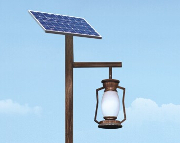 太阳能庭院灯的太阳能板安装方位角度应为多少