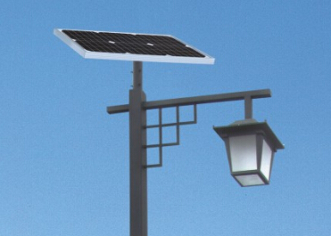 太阳能庭院灯有着很大的市场潜力
