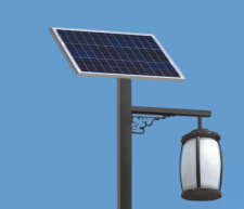 太阳能庭院灯可调节亮度和减短运作时间