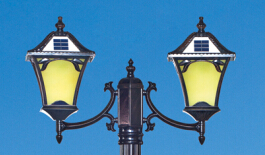 小区庭院灯与广场庭院灯各展风姿