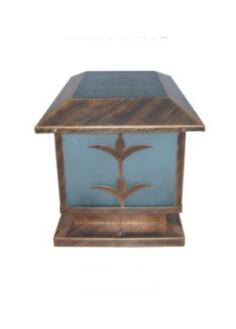 led太阳能柱头灯HK15-38811 led太阳能柱头灯HK15-38811